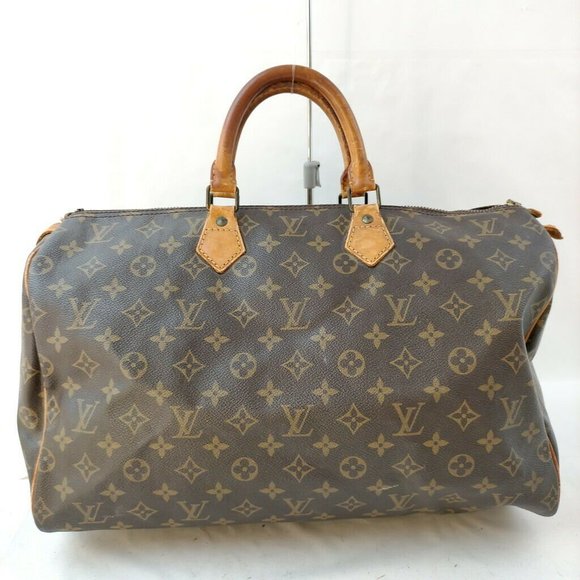 Louis Vuitton Hand Bag Speedy 40 Browns - Picture 2 of 10